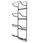 (4-tier) 2/4-tier door towel rack/hanger bathroom storage organizer